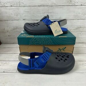 Chaco Chillos Mens Clog Shoe Size 8 Navy Blue Water Casual Garden New with Box